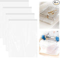 KYRGEU 4 Pack Oven Grill Cleaning Bags（15.7''X23.7'', Heavy Duty Oven Rack Cleaner Bags - No Messy Hands Reusable Soak-off Cleaning Kit for Grate & Grill Rack,No Cleaner Included