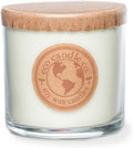 Eco Candle Co. Recycled Candle, Oakmoss, 6 oz. - Scents of Citrus, Floral, Oakmoss, & Patchouli - 100% Soy Wax, No Lead, Kraft Paper Label & Lid, Hand Poured, Made from Midwest Grown Soybeans