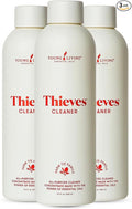 Young Living Thieves Household Cleaner of 14.4 fl.oz. Bottles - Essential Oil-Infused Ultra-Concentrated Formula for Natural Home Care, Non-Toxic Cleaning Bliss - 3 Pack