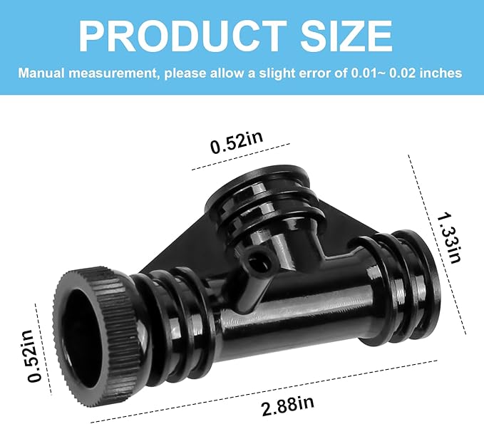 154689 Pool Air Bleeder Tee Assembly for Pentair Triton II TR140, TR50, TR60, TR100 and Pac Fab Pool Filters, Air Relief Valve for Pool Filter for S7S50, S8S70 Sand Filter