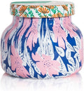 Capri Blue Scented Candles - Pattern Play Glass Jar Candles - Long Lasting Soy Wax Blend - Luxury Home Decor - Notes of Tropical Fruits & Sugared Citrus - Gifts for Women (Volcano, 8 oz)
