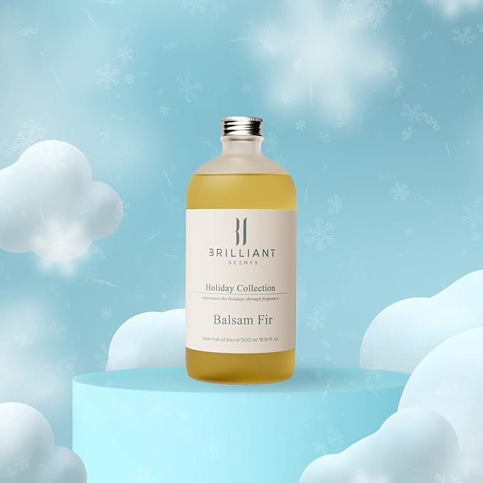 Brilliant Scents Balsam Fir Scent | Canadian Fir Needle, Fresh Air, Juniper Berry | Luxury Home & Business Scent | Fragrance Oil | 200ML
