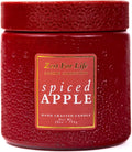 A Cheerful Giver - 28oz Large Scented Candle Jar with Lid- Zest for Life - 130 Hours of Burn Time, Gift for Women (Large, Spiced Apple)