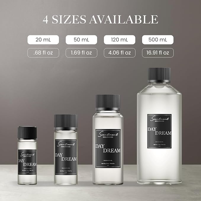 Scentiment Diffuser Oil - Mahogany Teakwood | Aromatherapy Home Fragrance | Luxurious Scent with Notes of Lavender, Mahogany, Cedarwood (20ml)