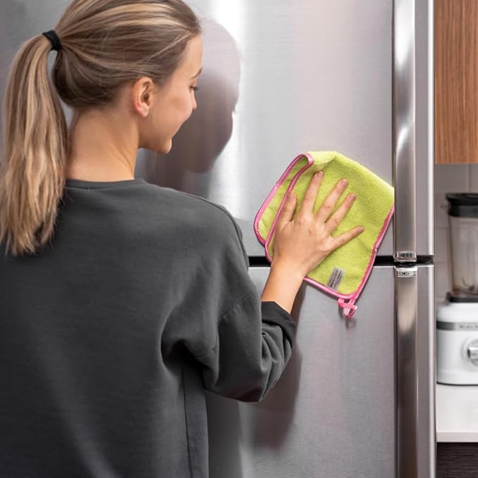 Nano Towels Stainless Steel Cleaner | The Amazing Chemical Free Stainless Steel Cleaning Reusable Wipe Cloth | Kid & Pet Safe | Nano Blue 7x16 (1 pc)