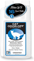 THORNELL Cat Odor-Off Concentrate Pet Smell Odor Eliminator – Cat Odor Eliminator Concentrate for Pet Urine Odor, Tomcat Spray for Cat Urine Smell, Feces on Carpet & Litter Boxes – 16oz