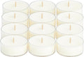 PartyLite Set of 12 Tea Lights Candles, Creamy Rose Petals and Sweet Orange Flower Scent, Aromatherapy Scented Candles Gift Set, Up to 4 to 6 Hours Burn Time