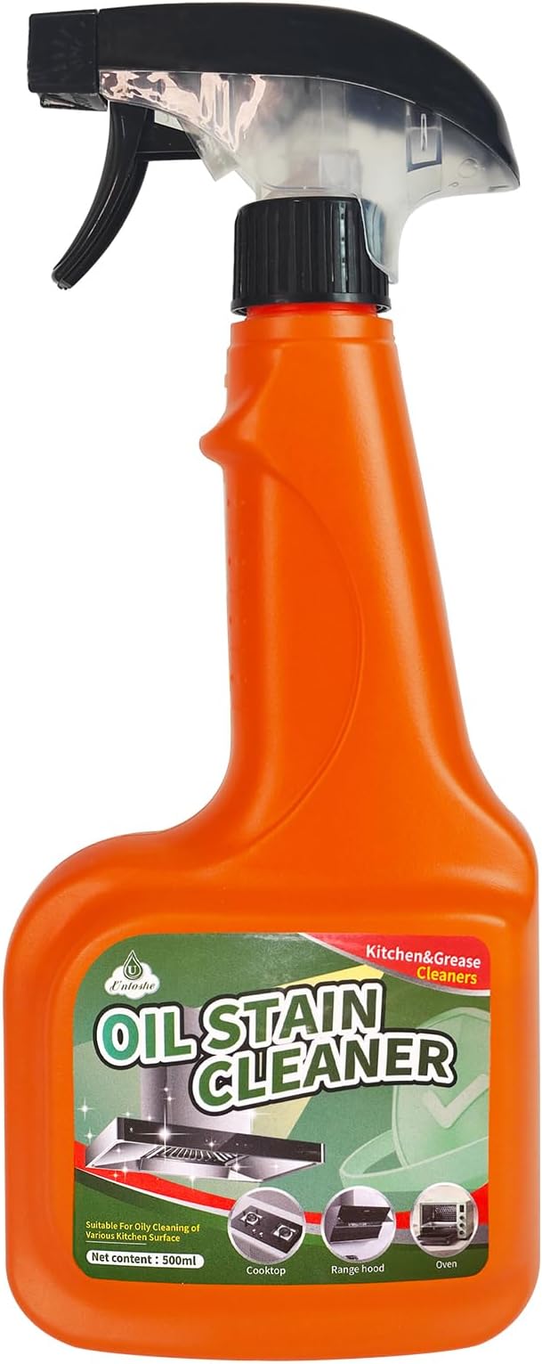 Unloshe All-Purpose Oil Stain Cleaner, Degreaser Kitchen Foam Cleaner Spray, Degreaser Cleaner Heavy Duty, Kitchen Cleaning Supplies, Household Essentials (1 PCS)