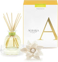 AGRARIA PetiteEssence Flower and Reed Diffuser Set, Hand Crafted Sola Flower Botanical Home Fragrance Diffuser, Scented Oil Reed Diffuser,Flower and Reed Diffuser Gift Set for All Occasions