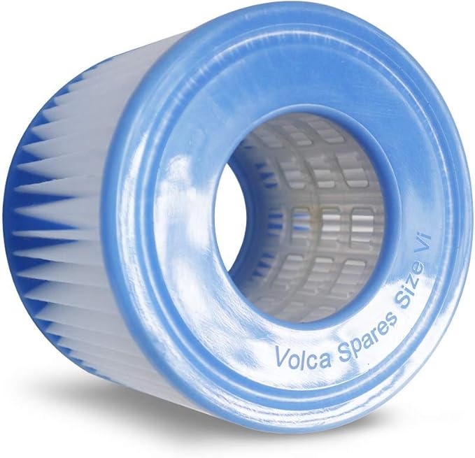Hot Tub Filter Cartridge Size VI for Bestway, Lay-Z-Spa, Coleman SaluSpa 90352E 58323, 6 Pack