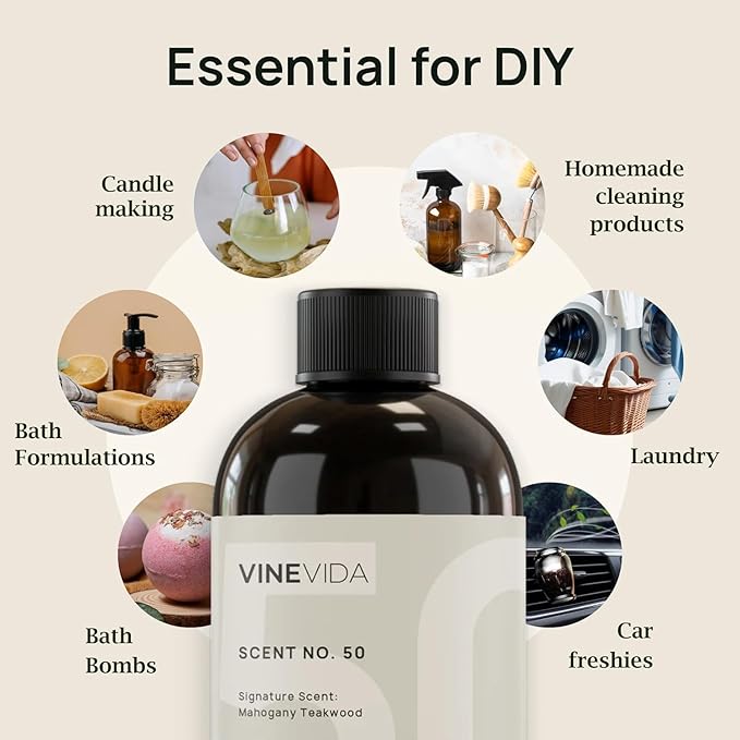 VINEVIDA [16oz] Scent No.2100 Fragrance Oil for Candle Making and Soap Making - Premium Candle Scents for Soy Candles