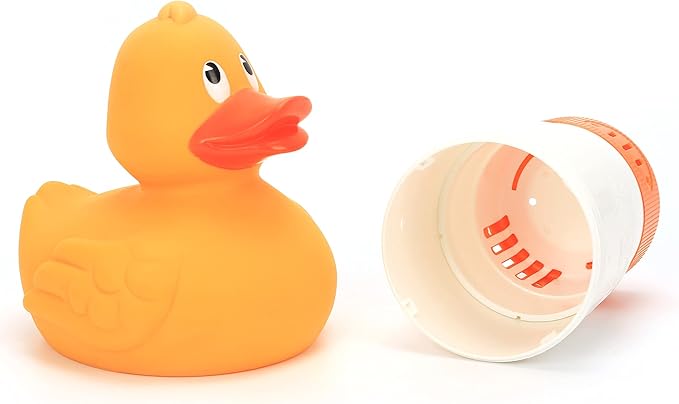 XY-WQ Chlorine Floater, Floating Pool Chlorine Dispenser (Duck), Fits 1 and 3 Inch Tablets for Large and Small Pools, Hot Tub, Spa