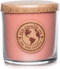 Eco Candle Co. Recycled Candle, Fig & Oak, 6 oz. - Scents of Figs, Cranberries, Leather, & Musk - 100% Soy Wax, No Lead, Kraft Paper Label & Lid, Hand Poured, Made from Midwest Grown Soybeans