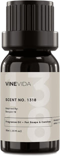 VINEVIDA Scent NO. 1318 Fragrance Oil - 10mL - Inspired by: Benjoin 19 Fragrance Oil for Candle Making - Made in USA Candle Scents Scents for Soap Making
