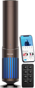 2025 Upgrade Hotel Scent Diffuser with Bluetooth Audio Speaker -Play Music & Diffuse Scent - Scent Air Machine for Home - Aromatherapy Waterless Essential Oil Diffuser for Whole House,Office - Brown