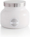 Capri Blue Volcano Scented Candles - Luxury Glass Jar Candles for Home Scented with Tropical Fruit & Sugared Citrus - Soy Wax Blend - Capri Blue Volcano - White Color (19 oz)