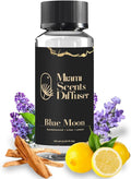 Blue Moon Essential Oil Refill Luxury Hotel Inspired - Long Lasting Aroma for Home & Commercial Diffuser - 120 ml Fresh Blend of Lemon, Lilac and Sandalwood, Scent for Office Spa Wellness Aromatherapy