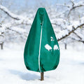Plant Covers Freeze Protection-78"W x 110"H Extra Large Frost Blankets for Outdoor Plants, 2.4oz/yd² Heavy-Duty Christmas Tree Covers with Zipper & Drawstring – Reusable Winter Plant Freeze Cloth