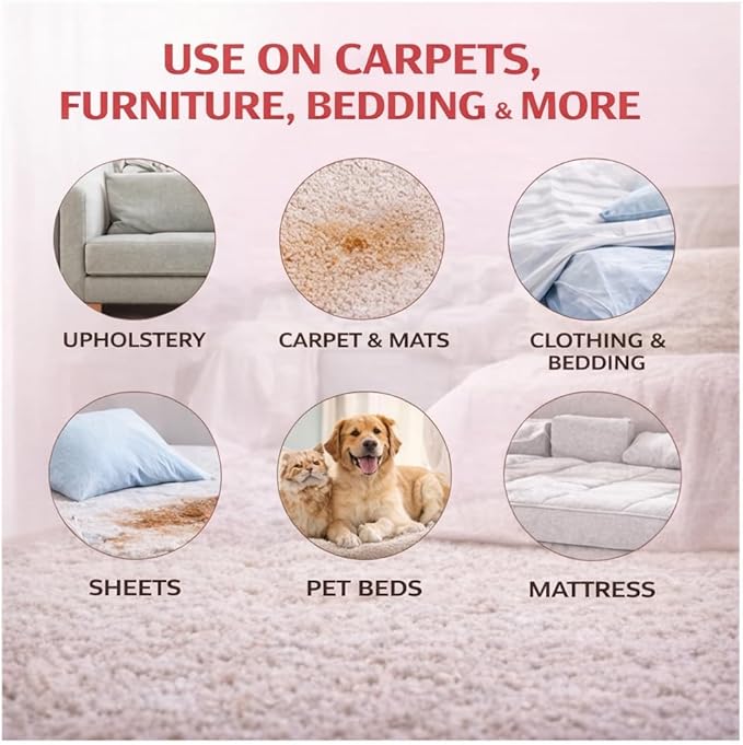 SKOUT'S HONOR Severe Mess Stain & Odor Eliminator, Powerful Stain Remover and Carpet Cleaner for Tough Dog Messes, Eco-Friendly Carpet Deodorizer, Cleaning Spray and Poop Spray, 35 oz