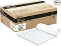 Bagtron 33 Gallon Trash Bags, 16 Micron High Density Pure HDPE Garbage Can Liners Bulk, 33" x 40", Natural Clear, 250 Count
