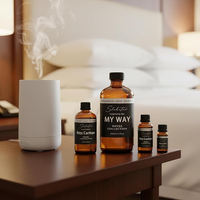 My Way Diffuser Oil – Luxury Hotel Collection, Inspired by Five-Star Resort Scents – Sandalwood, Cedar & Iris (1 Fl Oz (Pack of 1))