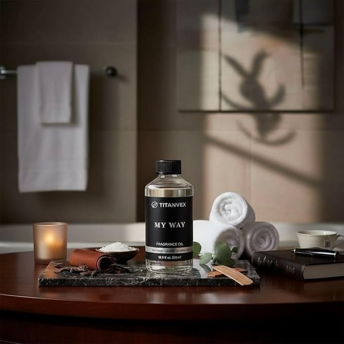 My Way Hotel Collection Diffuser Oil - Waterless Diffuser Oil Refill - Hotel Diffuser Oil Fragrance - Essential Oil for Waterless Oil Diffusers - Vegan and Safe Formula –16.9oz
