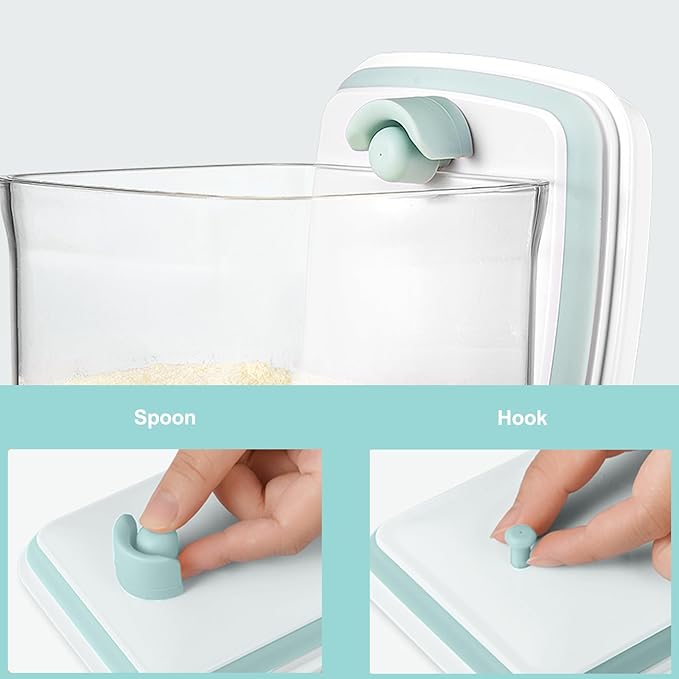 Cozey Daily Formula Dispenser Container with Scoop 1500ML / 1.5QT Milk Powder BPA-Free Airtight 650g Formula Storage Container with Lids, BPA-Free Airtight Food Storage Container