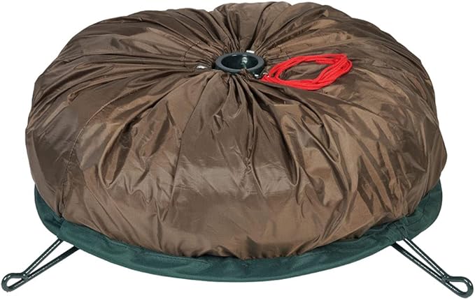 [Upright Tree Storage Bag] - 9 Foot Christmas Tree Storage Bag | Hold Your Artificial Trees up to 9 Feet Tall - Keep Your Fake Tree Assembled | Hides Under Tree Skirt (9' - Large/Bag Only)
