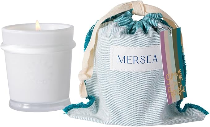 MERSEA Luxury Scented Candle with Sandbag - 6.5 Oz (40+ Hour Burn) (Summer in Provence)