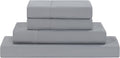 Modern Threads Soft Microfiber Solid Sheets - Luxurious Microfiber Bed Sheets - Includes Flat Sheet, Fitted Sheet with Deep Pockets, & Pillowcases Stone California King