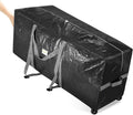 BALEINE 7.5 ft Rolling Christmas Tree Storage Bag, 2 Swivel Wheels for Easy Moving, Heavy Duty Extra Large Artificial Christmas Tree Bag with Reinforced Carry Handles and Fixed Buckle (Black)