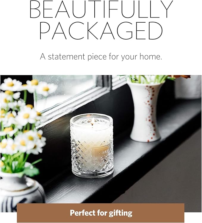 AGRARIA Scented Candles, 7 Oz, Long-Lasting Scented Candles for Home, Elegant Home Fragrance Gifts for Men and Women