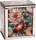 High End Glass Jewelry Box, 5 Layer Jewelry Organizer with 2-Sided Doors and Mirror, Velvet-Lined Organizer For Ring, Necklace, Earring, Bracelet Storage - Valentine's Day Gifts For Women