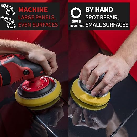 menzerna Medium Cut Polish 2500" I Abrasive Polishing Compound for Medium Scratches and Signs of Use I Buffing and Polishing Compound for Scratch Repair & a Glossy Finish I Silicone Free I 16 fl oz.