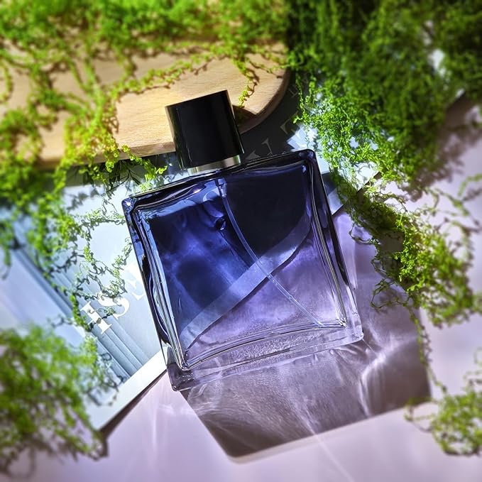 Yerpkefey 100ml/3.4 Oz Glass Spray Bottle Perfume Atomizer,Empty Refillable Perfume Spray Bottle with 3 Kinds of Dispenser (A3)