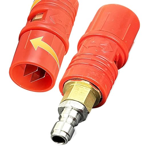 UPMMUD for Sun Joe SPX3000、 Pressure Washer Nozzle Tips Set,Adjustable Pressure Washer Nozzle Tips (0 to 60° Variable Spray Pattern), 1/4 Inch Quick Connect Plug, for Pressure Washer 3-7 GPM