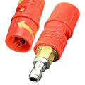 UPMMUD for Sun Joe SPX3000、 Pressure Washer Nozzle Tips Set,Adjustable Pressure Washer Nozzle Tips (0 to 60° Variable Spray Pattern), 1/4 Inch Quick Connect Plug, for Pressure Washer 3-7 GPM