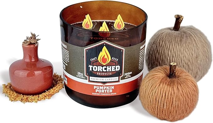 Beer Candles (Pumpkin Porter, 28 oz)