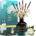 White Tea Reed Diffuser, Reed Diffuser Set 6.7 fl oz (200 ml) with 6 Reed Sticks, Home Fragrance Reed Diffuser for Bathroom Shelf House Bedroom Office Decor