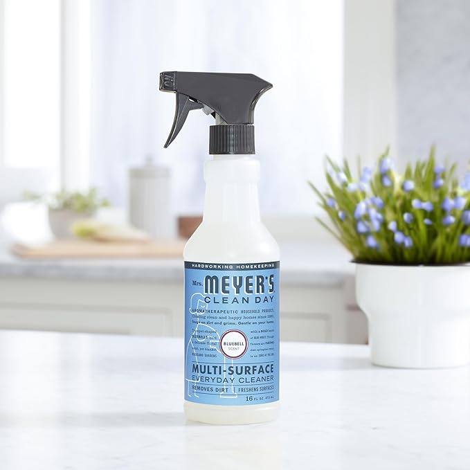 MRS. MEYER'S CLEAN DAY All-Purpose Cleaner Spray, Bluebell, 16 fl. oz