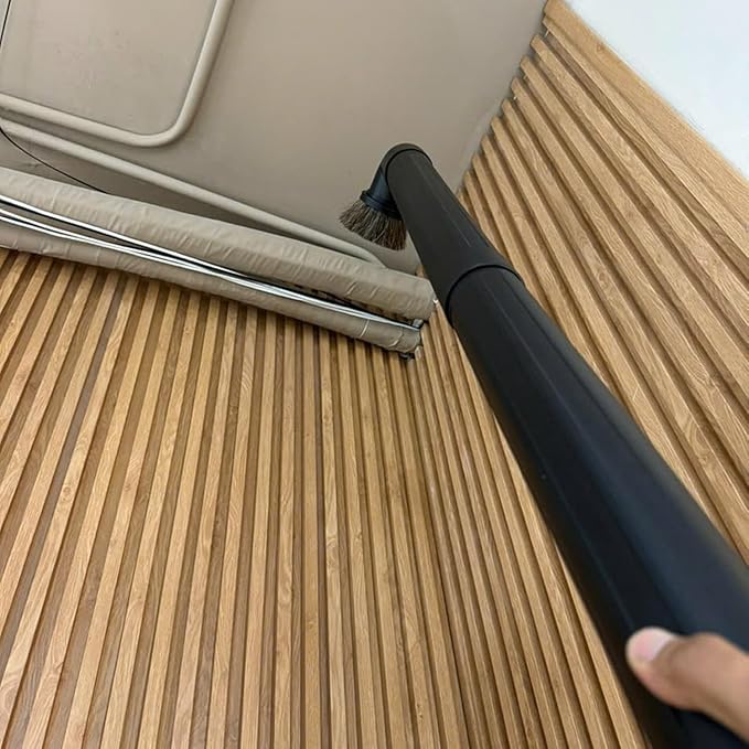 GHAMADE Vacuum Accessories & Attachments for Shop Vac 2-1/2'' - Vacuum Dust Brush & Extension Wand Compatible with Vacuums Using 2-1/4'' Inner Diameter Accessories (Extension Wands, 2-1/4'')