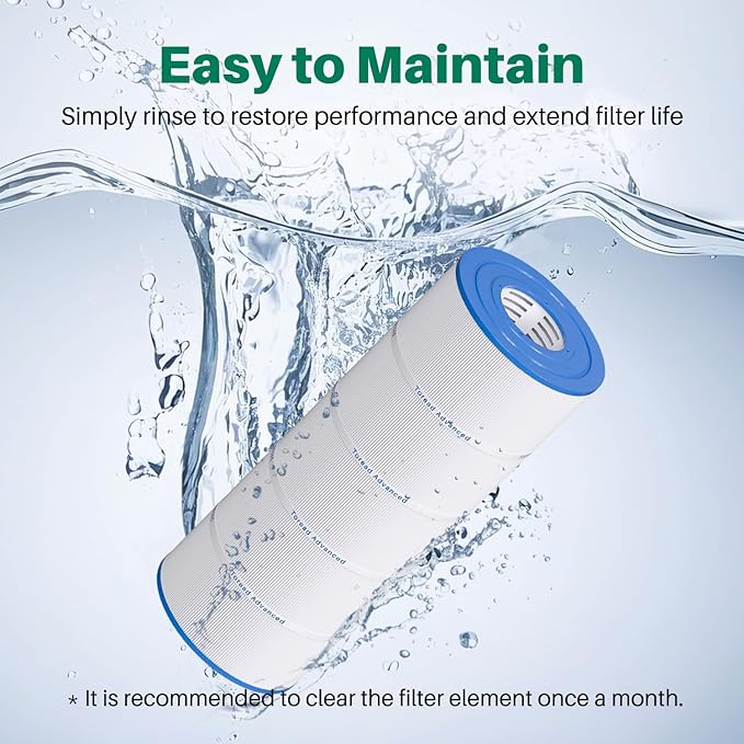 TOREAD Pool Filter Replaces Hayward X-Stream CC1500, CCX1500-RE, Pleatco PXST150, Ultral-B3, Unicel C-8316, Filbur FC-1286, Waterway Pro Clean 150,150 Sq.Ft Filter Cartridge, 1 Pack