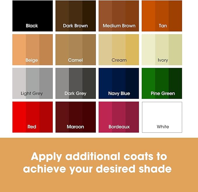Furniture Clinic Leather Complete Restoration Kit | with Leather Recoloring Balm, Cleaner, 2-in-1 Protection Cream & Conditioner, Sponge, and Cloth | Repair Kit for Furniture (White)