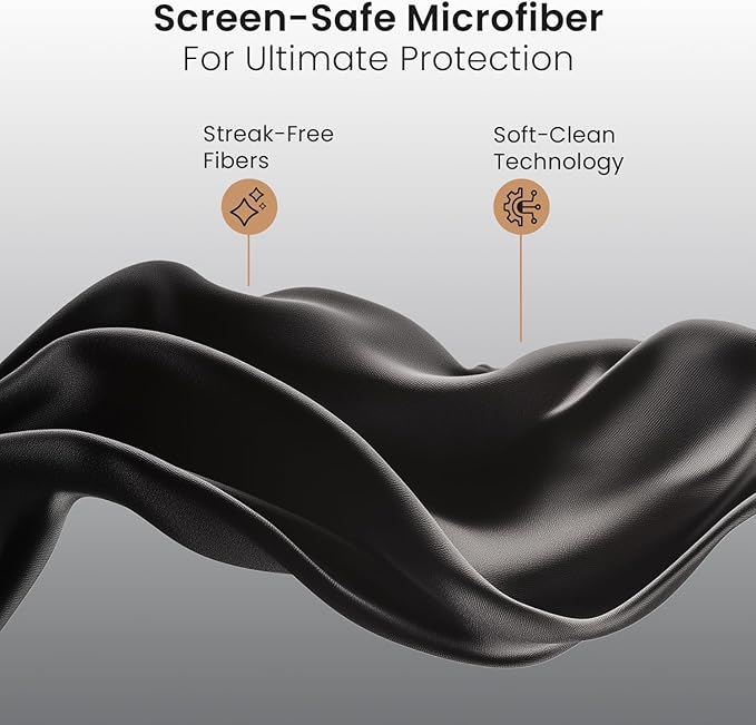 EVEO Eyeglass Cleaner Spray - Glasses Cleaner No Streaks Technology & Microfiber Cleaning Cloth - Glasses Cleaning Kit, Eye Glass Cleaners Spray Lens Cleaner - Screen & Eye Glasses Kit - 2 Pack
