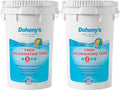 Doheny’s 3-Inch Stabilized Chlorine Tablets for Sanitizing Swimming Pools | 99% Pure Tri-Chlor, 90% Available Chlorine | Long-Lasting, UV-Protected, Slow-Dissolving | Individually Wrapped 100lb Bucket