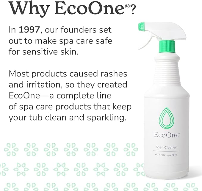 Filter Boost by EcoOne | Enzyme-Powered Hot Tub & Spa Filter Cleaner | Hot Tub Filter Cleaner Soaking Solution to Maintain Filter Efficiency | Deep Cleans Filter Fibers, 2 Oz