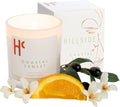 Coastal Sunset Single Wick Soy Candles, Luxury Scented Candles for Home - Up to 60 Hour Burn Time, Cruelty-Free Soy Wax Blend - Bergamot Fragrance, Notes of Pomelo & Orange (9 oz)