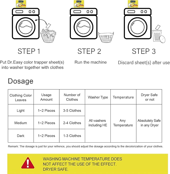 Unscented Color Catcher Sheets, 72 Count, Special Pores Texture, Dye & Fluorescent Remover, Safe for Dryer, Compatible with All Washers & HE, Non-Toxic, All Skin Types