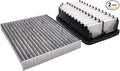 JTBU002-206 Cabin and Engine Air Filters for Kia Soul Engine Cabin Air Filter 2019 2018 2017 2016 2015 2014