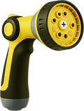Garden Hose Nozzle – 8-Pattern Hose Sprayer with Thumb Control – Watering Tool for Garden, Car Wash, Lawn Care & Pet Shower